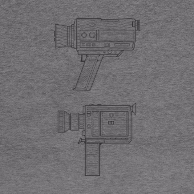 Line Art Classic Video Camera by milhad